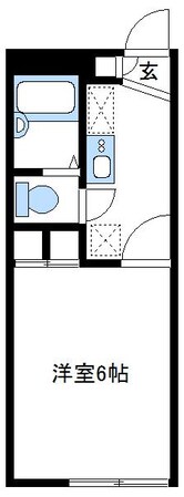 レオパレスフォレスト町田の物件間取画像